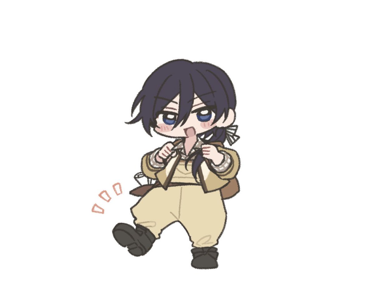 モタっとしたズボンのシルエット好き🍪