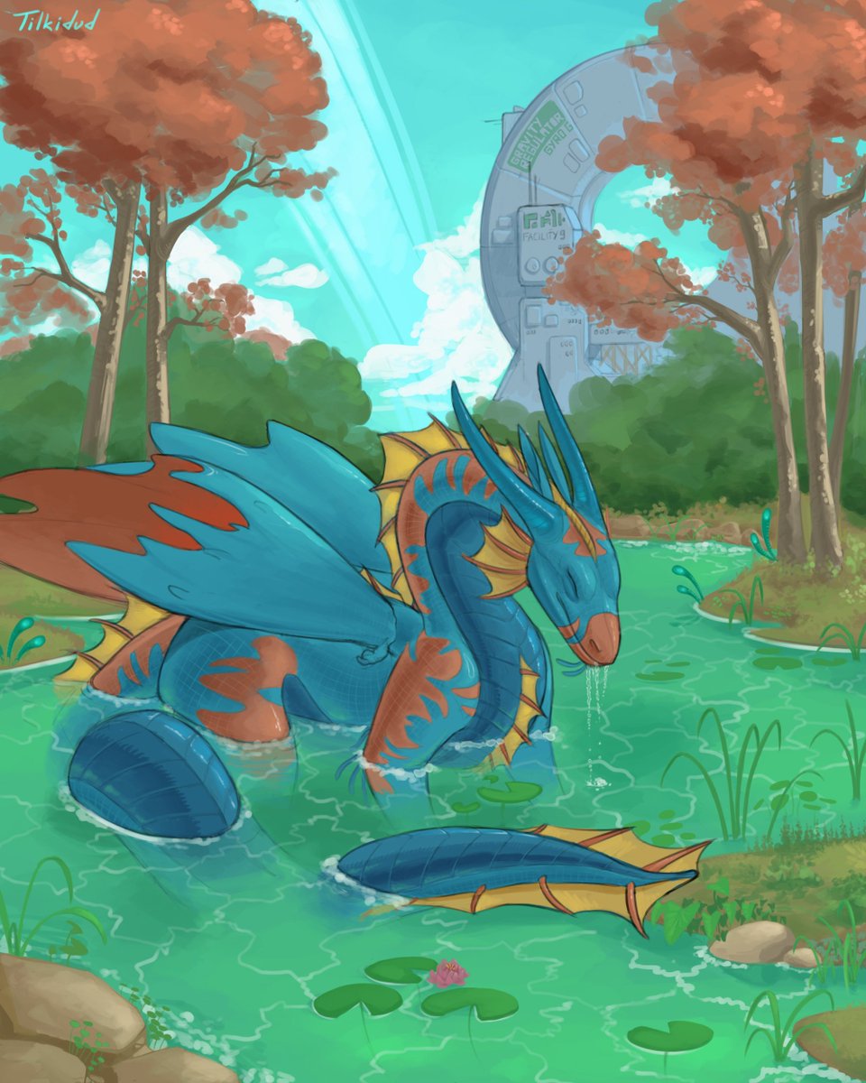 Tilkidud (@tilkidud) on Twitter photo Fresh water (2023) Fresh water (2023)