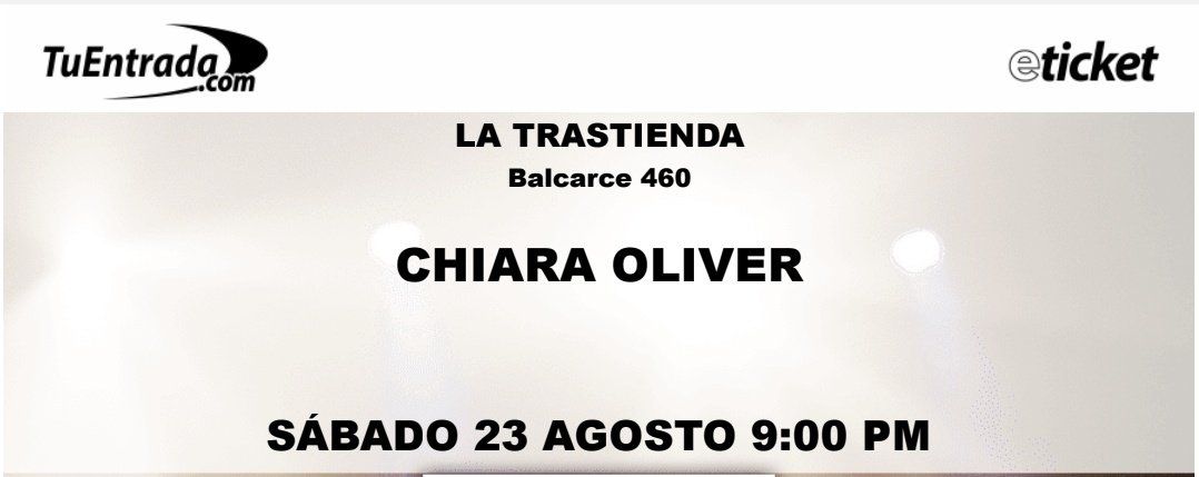 hfviosco's tweet photo. @chiaraoliver NOS VEMOS EL 23 DE AGOSTO CHIARITA TENEMOS CITA https://t.co/5BHdER7M8D