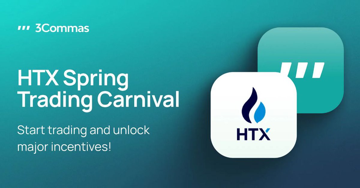 ⏳ HTX incentives, ends May 30 
💰 Up to 1,500 USDT for traders 

 Why HTX?
 • 700+ coins
 • High leverage
 • Trusted &amp; secure 

Start trading via 3Commas👇

3commas.io/htx-3commas-ca… 

#CryptoTrading #HTX #3Commas