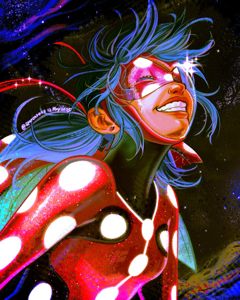 sparcarons's tweet photo. #miraculousladybug cosmobug!!!🐞💫 https://t.co/Dsrd28a8IO