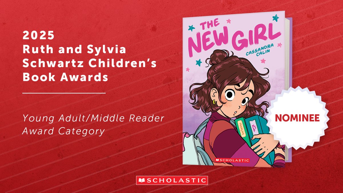 scholasticCDA's tweet photo. 🎉 The @ONArtsCouncil &amp; Ontario Arts Foundation have announced the Ruth &amp; Sylvia Schwartz Children’s Book Award shortlists! Congrats to the Young Adult/Middle Reader nominees! These incredible stories are inspiring young readers everywhere!🏆📚
@kerncarter 
@JaelRichardson https://t.co/2CBfA3f1bE