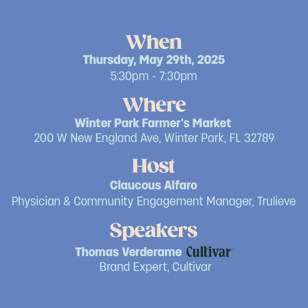 Big brains. Better bud🎤 

Learn why top-shelf really hits different, live tomorrow with industry icons🌿💬