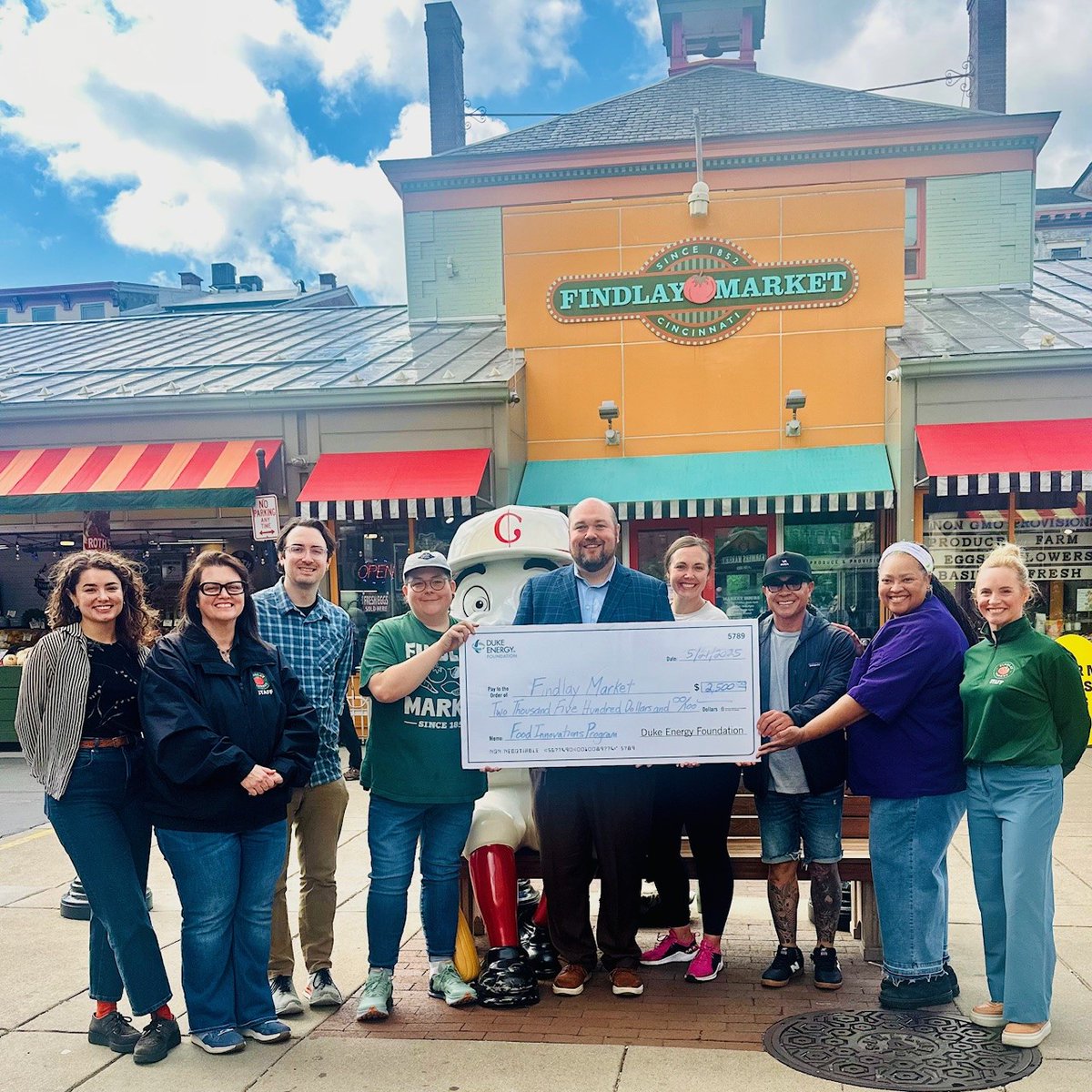 Duke Energy Foundation recently awarded a grant to <a href="/FindlayMarket/">Findlay Market</a>, a true Queen City icon for any resident or visitor. The grant will support the market's "Findlay Launch," a program that offers diverse start-ups with support in operations, real estate, networking and financial