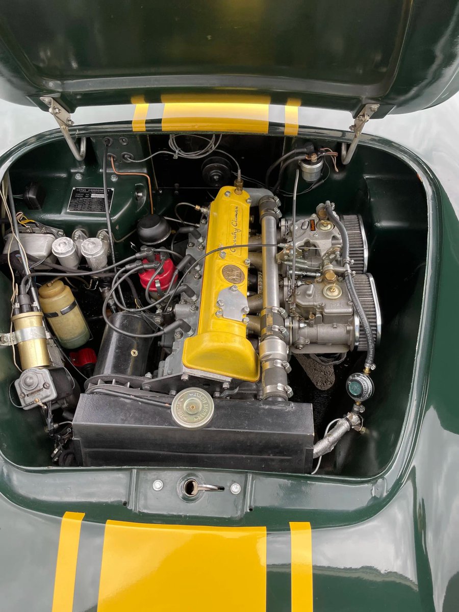 HemmingsNews's tweet photo. 1959 Lotus Elite Series 1βrestored to perfection, with a 1465cc Climax engine, twin Weber carbs, and Le Mans pedigree.
Available Now https://t.co/M9eJVWVtmH
#Hemmings #LotusElite #VintageRacing #LotusLegend #CarHeritage #RacingIcons #ClassicCars #HemmingsFinds https://t.co/OhvMNNYq6l