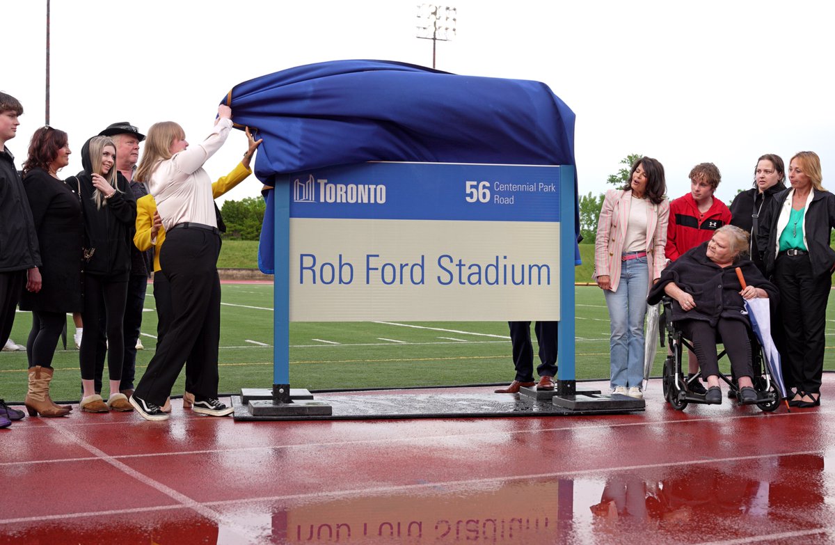 Doug Ford (@fordnation) on Twitter photo Today on Rob’s birthday, it’s one year since the opening of Rob Ford Stadium in Etobicoke. It was a deeply moving way to recognize my brother’s legacy alongside so many friends, family and former players. Thank you again to Mayor <a href="/oliviachow/">Olivia Chow</a> and Toronto city council for this Today on Rob’s birthday, it’s one year since the opening of Rob Ford Stadium in Etobicoke. It was a deeply moving way to recognize my brother’s legacy alongside so many friends, family and former players. Thank you again to Mayor <a href="/oliviachow/">Olivia Chow</a> and Toronto city council for this