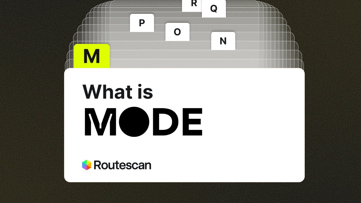 Routescan tweet media