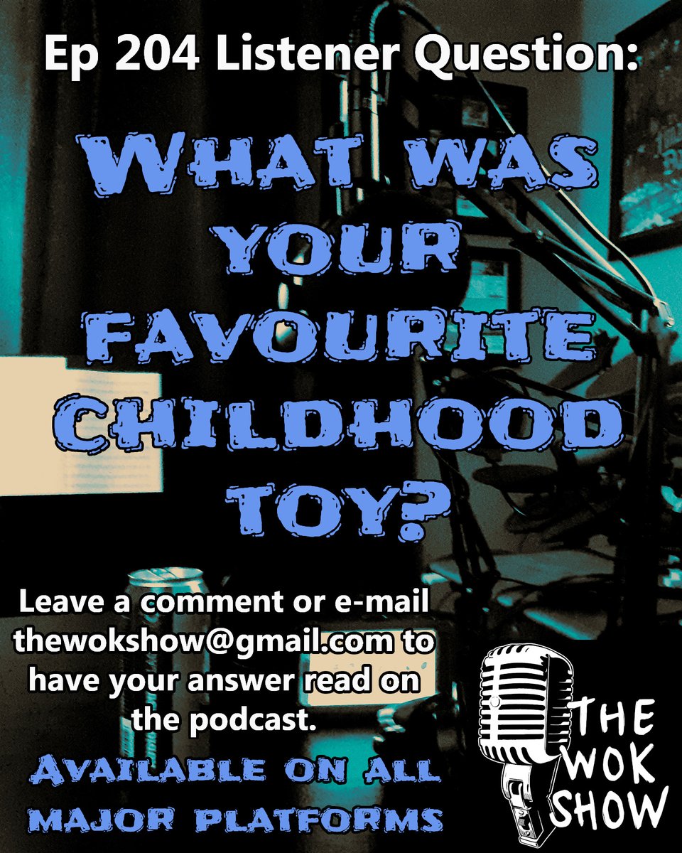 thewokshow's tweet image. Take a trip down memory lane, come back and leave your answers in the comment section or email them to thewokshow@gmail.com. I'll read them on Episode 204 of The Wok Show! #listenerquestion #participe #thewokshow