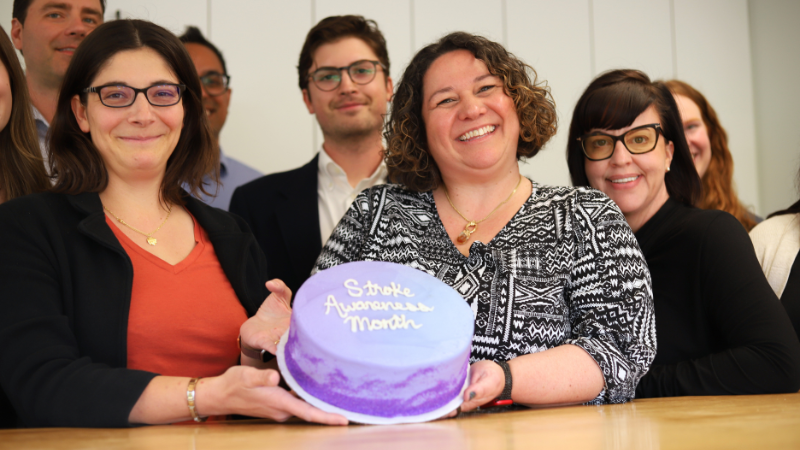 We don’t always pause for cake, but when we do, it’s for something that matters.

Our team took a break to mark #StrokeMonth and recognize the people behind the work, who care deeply about getting stroke patients the right care, faster.

Small moment, big meaning. 💜