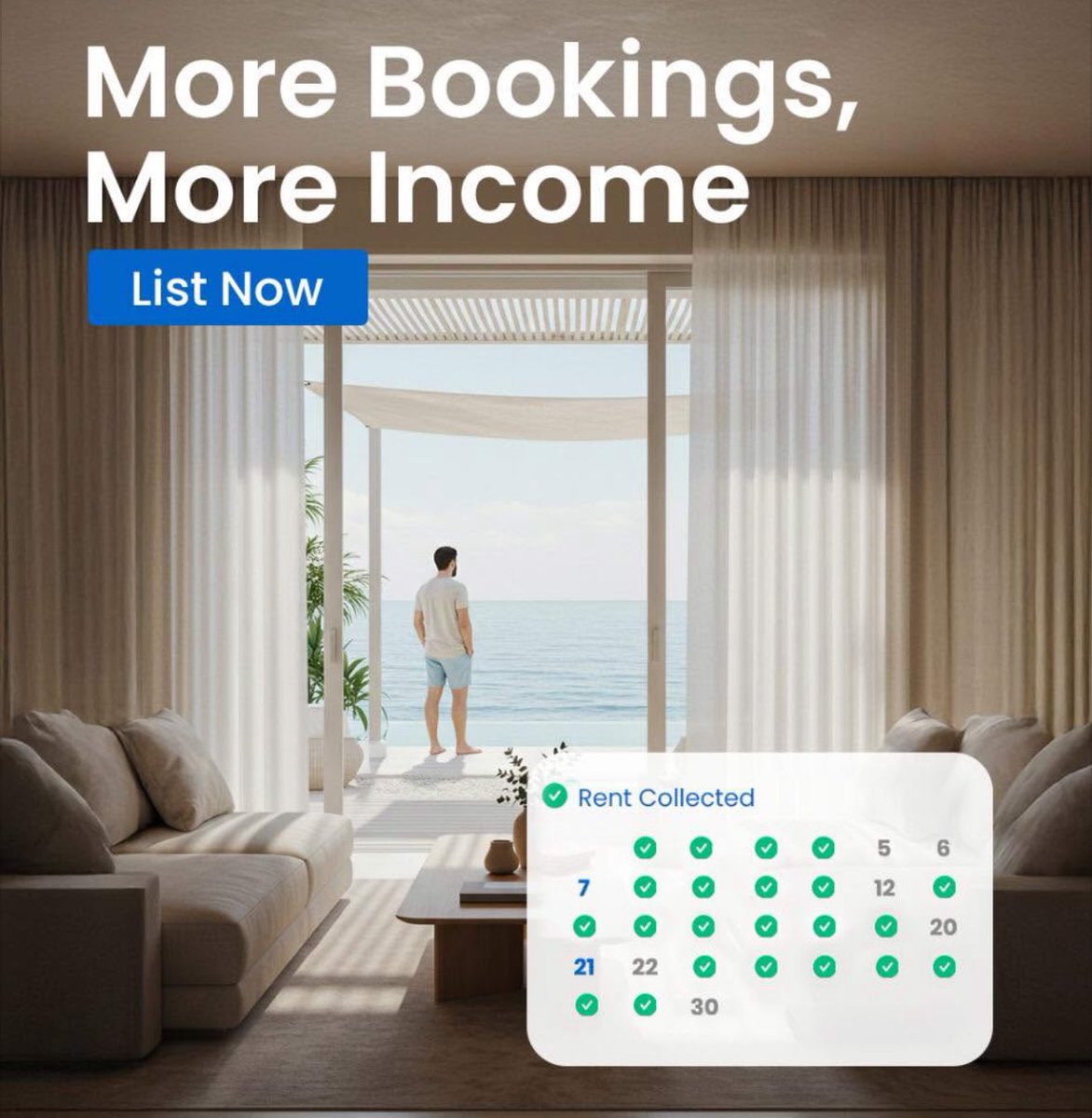 اعرض شاليهك مع كيو ار ام وزوّد فرص الإيجار طول الصيف☀️

List your property for free and get more bookings for your Sahel chalet this season 🏡

This summer, Qrm brings you more bookings and faster payouts—with zero hassle ✨
￼010 02541250