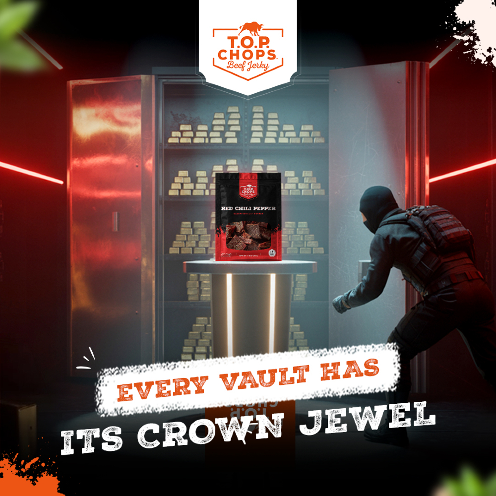 topchopsjerky's tweet photo. Gold? Nah. The real treasure’s locked and loaded. 🔥

Get your hands on the crown jewel: https://t.co/by2yyDOp1h 👑

#beefjerky #jerky #jerkylovers #snacktime #snacksmart #proteinsnacks #snack #flavor #topchopsjerky https://t.co/dBmxQ6xgHG