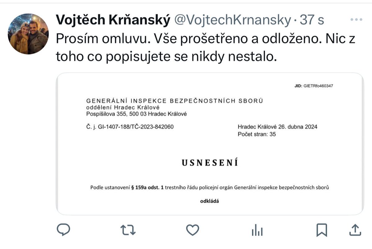 Vojtěch Krňanský tweet media