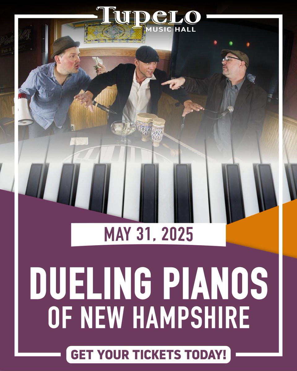 Our fan-favorite monthly show with Dueling Pianos returns this Saturday! Come be a part of this high-energy evening where YOU pick the set list! Grab your friends and enjoy tasty foods, cold drinks, and incredible sing-a-long music!