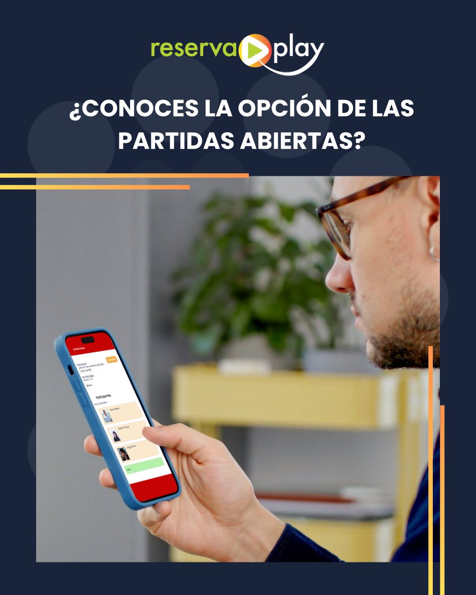 🎾Encuentra con quien jugar a pádel o tenis de forma fácil.

Con ReservaPlay tienes la opción de crear partidas incompletas para que otros se apunten o también, unirte a partidas ya creadas

📩Más info: comercial@softneos.com

#ReservaPlay #PartidasAbiertas #Deporte #App