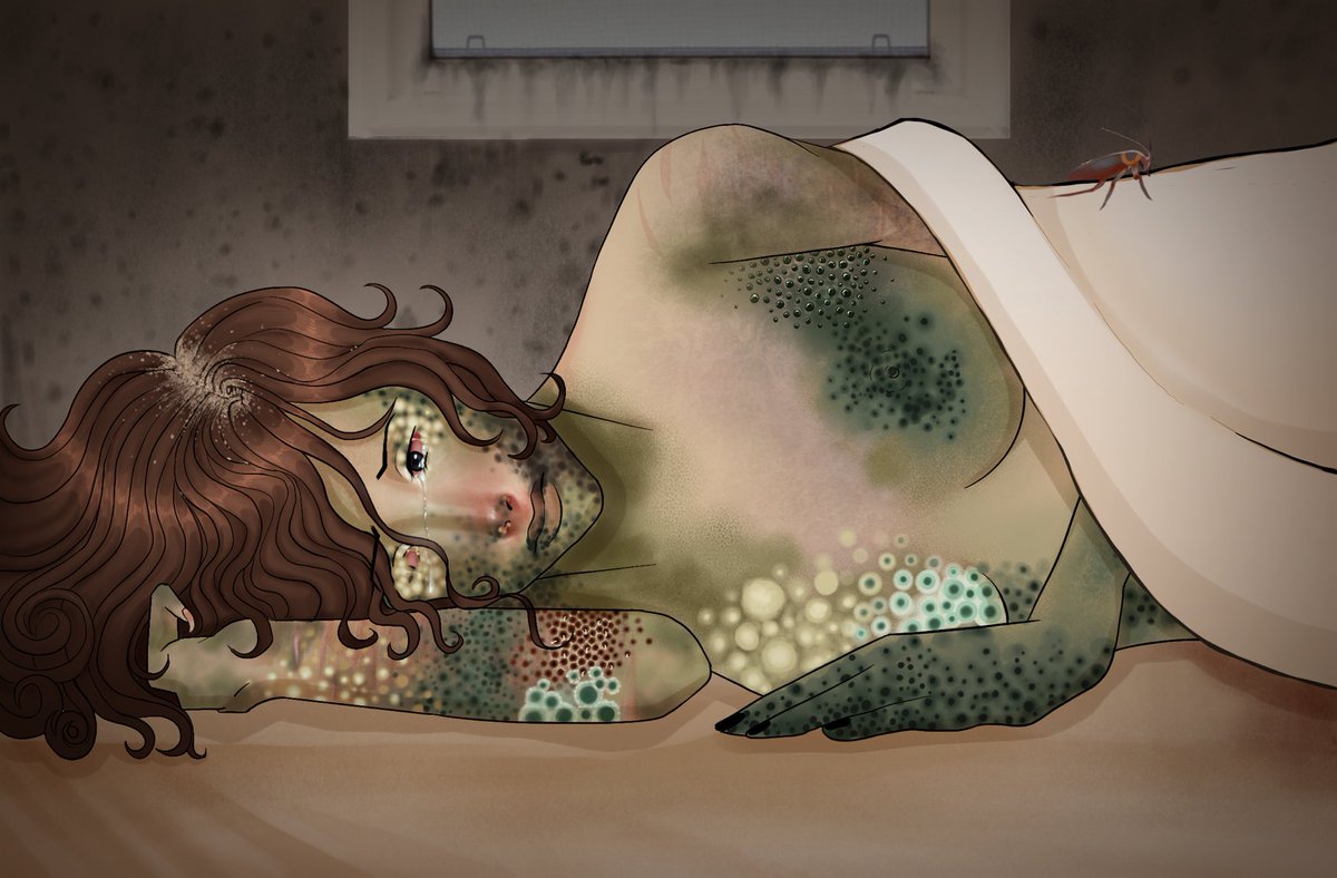 ReilyDraws's tweet photo. Bed rotting https://t.co/VOCe5kHnw4