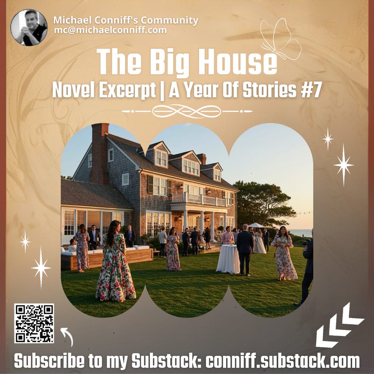 Michaelconniff's tweet image. Fast Cars, Family Feuds, and a Looming Storm – Welcome to ''The Big House''
By Michael Conniff
⚡ Don’t miss it! Read now on Substack. conniff.substack.com/p/the-big-house
#Action #Suspense #FamilySaga #MichaelConniff #ShortStory