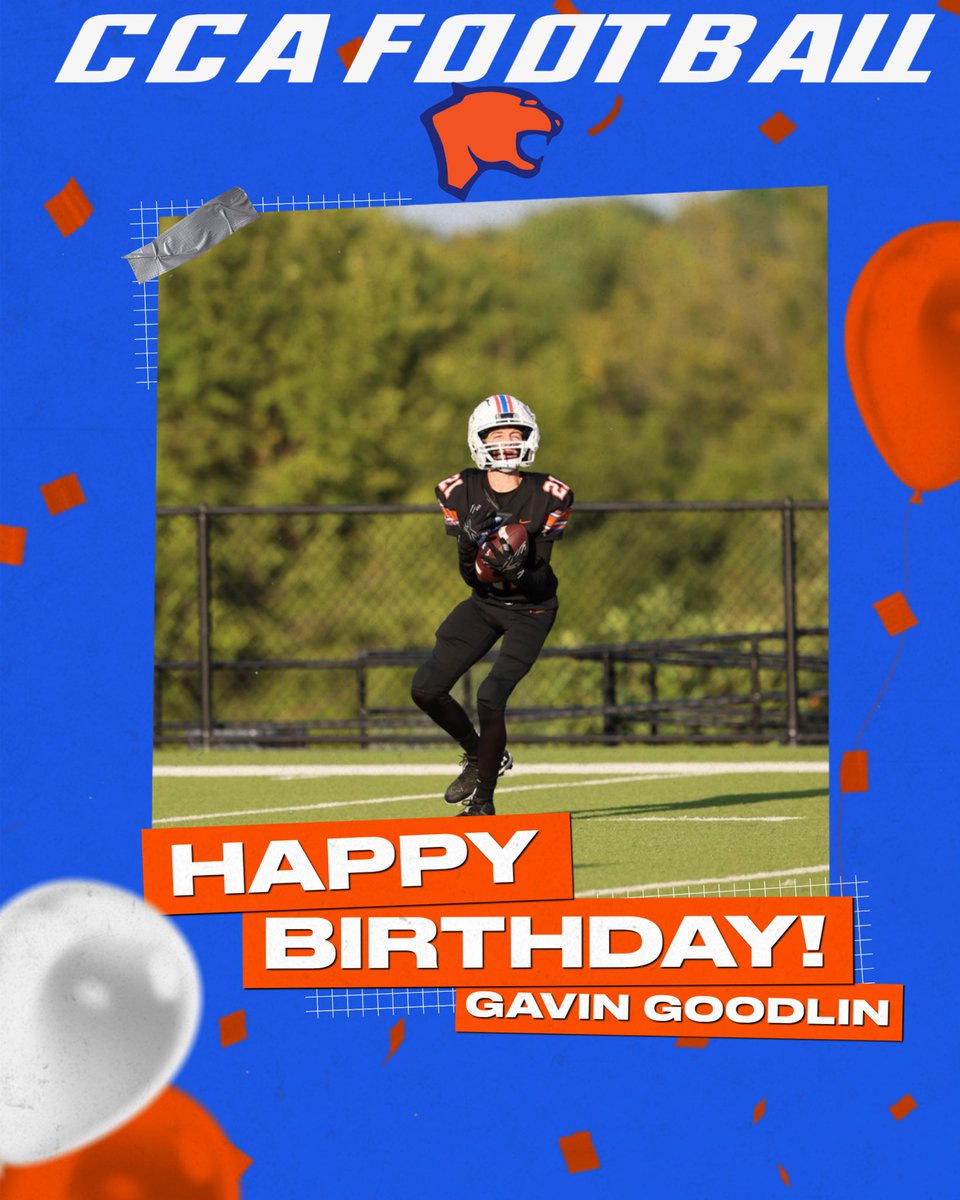 Happy 16th birthday to CCA Football Player Gavin Goodlin!