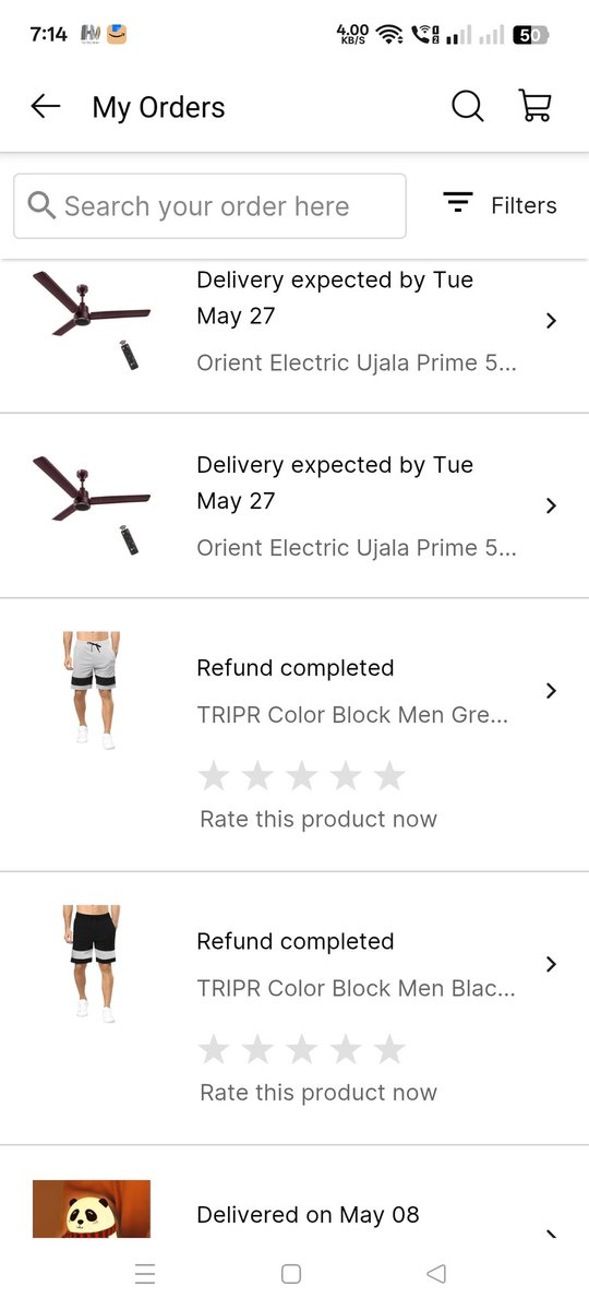 AdityaR83506672's tweet photo. I had ordered 2 orient ceiling fan from flipkart on 21 May. Order delivery date 24th,later delayed to 27. On 27,delivery boy denied to bring the parcel and asked to collect it from office which is 15km away from here. Today, he cut the call multiple times &amp;said i was unreachable https://t.co/vPqOZMoDmO