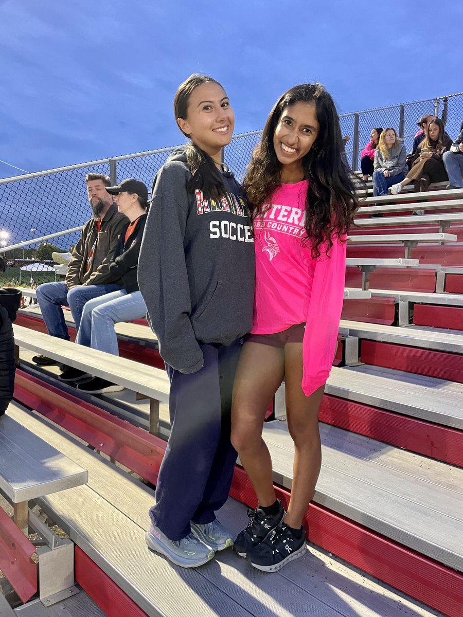 Eastern Girls XC/T&F (@eastern_g_track) on Twitter photo It was the last meet for our two distance seniors, Emi Loverdi & Brianna Panchal.
Brianna spent 9 seasons as a part of our program.
Emi spent 6 seasons, including the last 5 possible, as a part of our program.
We will miss them!
<a href="/easternviking/">Eastern Athletics & Activities</a> It was the last meet for our two distance seniors, Emi Loverdi & Brianna Panchal.
Brianna spent 9 seasons as a part of our program.
Emi spent 6 seasons, including the last 5 possible, as a part of our program.
We will miss them!
<a href="/easternviking/">Eastern Athletics & Activities</a>