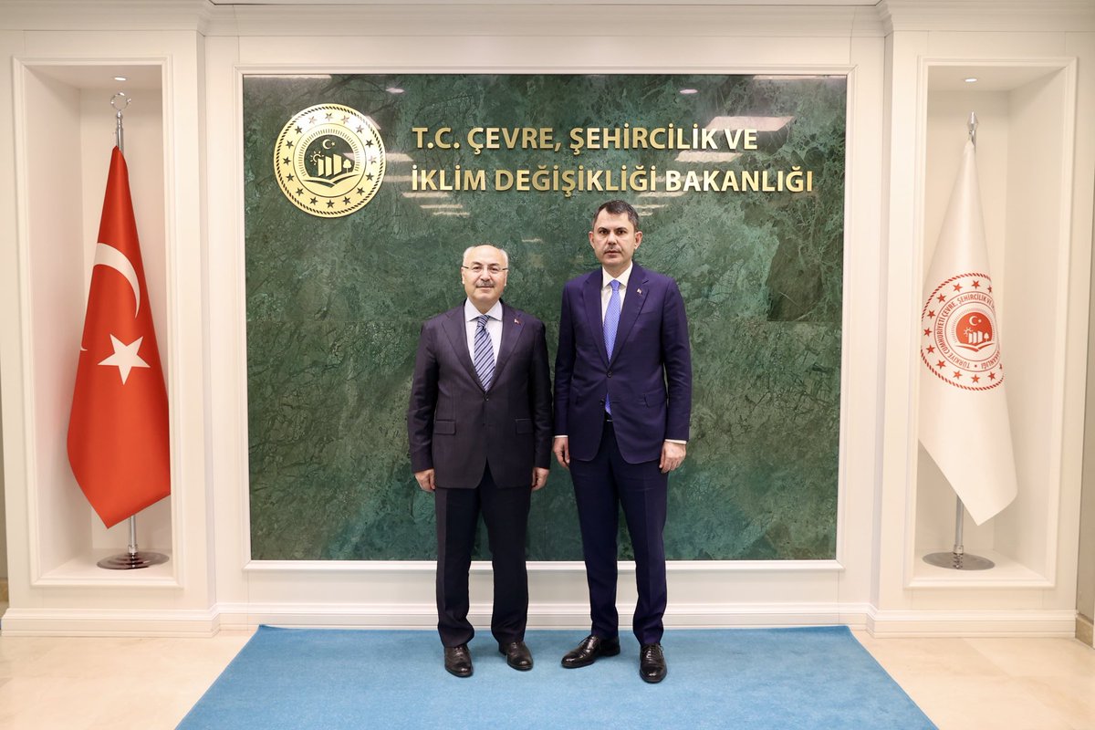 Yavuz Selim KÖŞGER (@yskosger) on Twitter photo Çevre, Şehircilik ve İklim Değişikliği Bakanımız Sayın <a href="/murat_kurum/">Murat KURUM</a>’u ziyaret ederek ilimizle ilgili devam eden ve planlanan projeler hakkında istişarelerde bulunduk.
Nazik kabulleri ve yakın ilgileri için Sayın Bakanımıza teşekkür ediyor, şükranlarımı sunuyorum. Çevre, Şehircilik ve İklim Değişikliği Bakanımız Sayın <a href="/murat_kurum/">Murat KURUM</a>’u ziyaret ederek ilimizle ilgili devam eden ve planlanan projeler hakkında istişarelerde bulunduk.
Nazik kabulleri ve yakın ilgileri için Sayın Bakanımıza teşekkür ediyor, şükranlarımı sunuyorum.