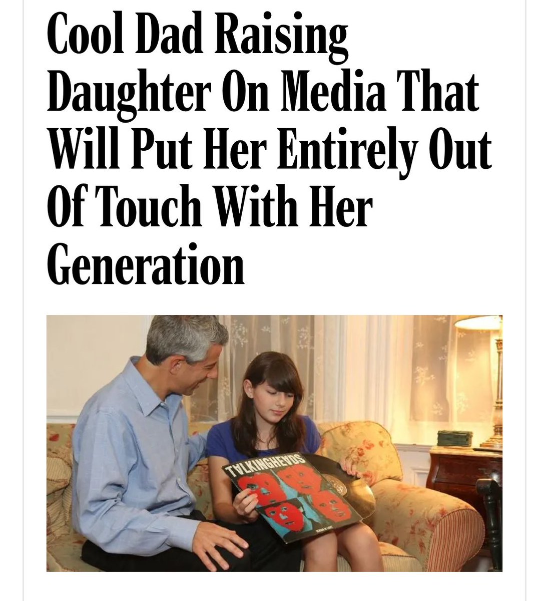 14-year-old daughter couldn’t find any friends who wanted to go to the Vampire Weekend show tomorrow, so she asked me.