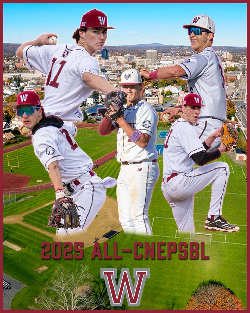 Congrats to our 5 All-CNEPSBL Selections!

🐐 LHP ‘26 Leo Lyons
🐐 RHP ‘25 Cole Hambly
🐐 LHP ‘25 Ryan Sullivan
🐐 OF/2B ‘25 Liam Daly
🐐 SS ‘25 James Anastasopoulos 

#WorcesterBaseball #DefendTheHill