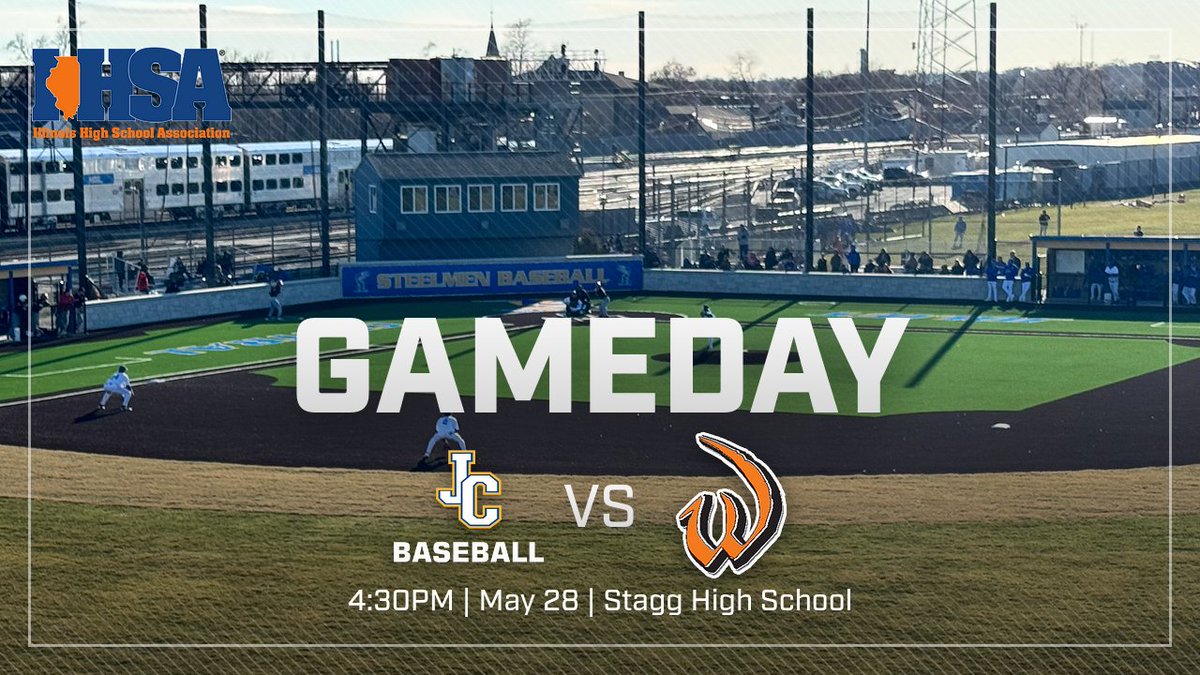 PLAYOFF GAMEDAY!

We travel to Stagg High School for today's IHSA Regional Semi-final. 

Joliet Central vs. Lincoln Way West
⏰4:30PM
📌Amos Alonzo Stagg High School
📊 Follow on GameChanger at web.gc.com/teams/yB2xaPmb…