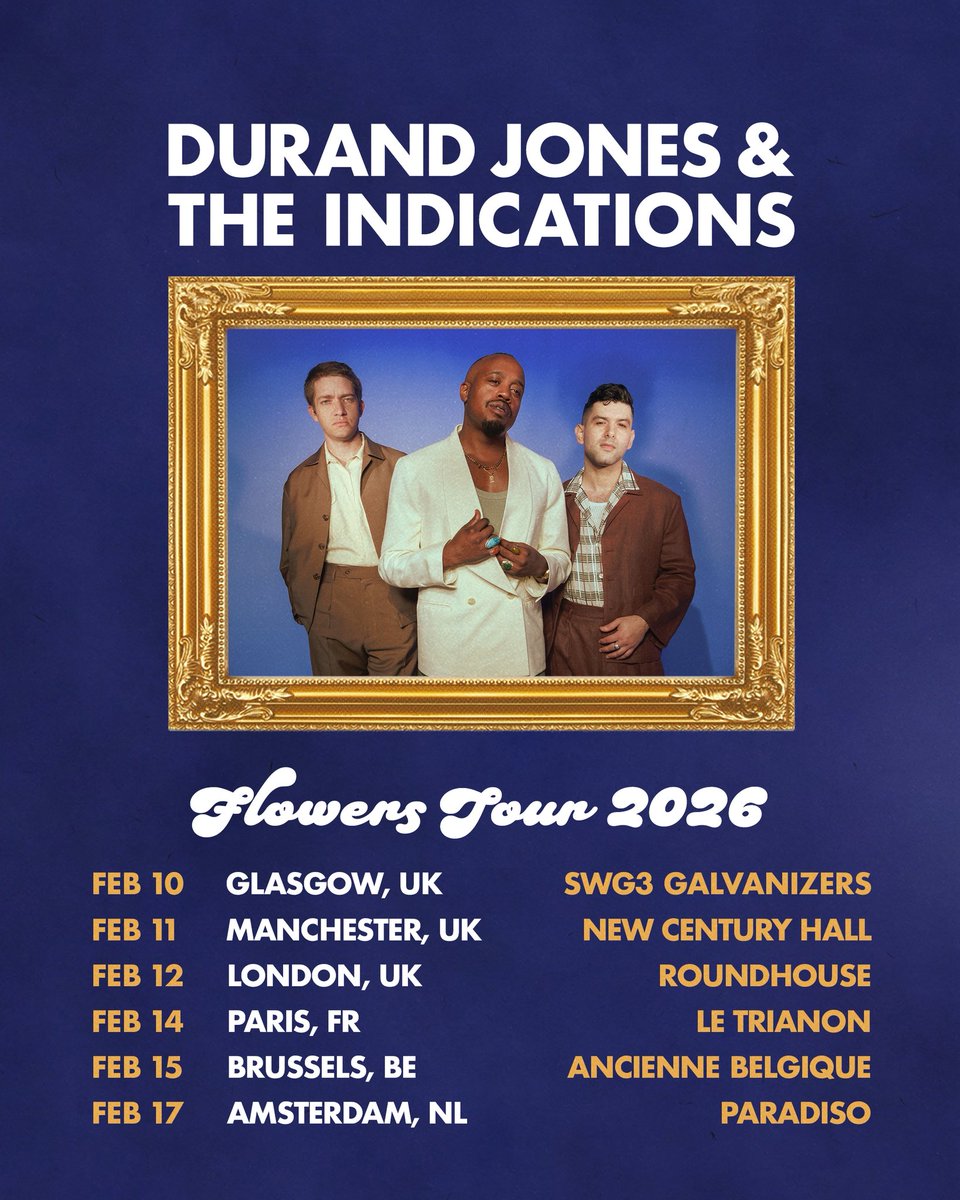 Flowers Tour is coming to Europe in February 2026 💙🌷

On sale this Friday @ 10am local time.