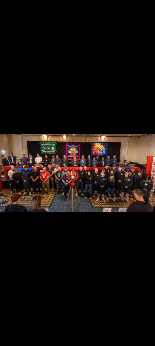 LondonFBU's tweet image. FBU Annual Conference 2025 - a minutes silence was held for Bro Martyn Sadler & Sis Jennie Logan - London delegation - various delegates spoke from London.