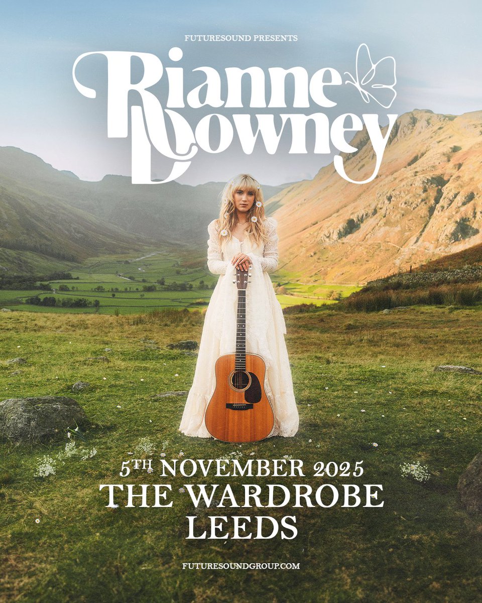 Futuresound (@futuresoundshow) on Twitter photo Having returned to her dancefloor indie roots, whilst listening as much and as intently to Flyte as vintage, pop-era Taylor Swift, her new songs found their final, intricately-crafted shape. <a href="/riannedowney_/">Rianne Downey</a> plays in Leeds this November!
🗓️ 5/11/25
📍 <a href="/wardrobeleeds/">The Wardrobe Leeds</a> Having returned to her dancefloor indie roots, whilst listening as much and as intently to Flyte as vintage, pop-era Taylor Swift, her new songs found their final, intricately-crafted shape. <a href="/riannedowney_/">Rianne Downey</a> plays in Leeds this November!
🗓️ 5/11/25
📍 <a href="/wardrobeleeds/">The Wardrobe Leeds</a>