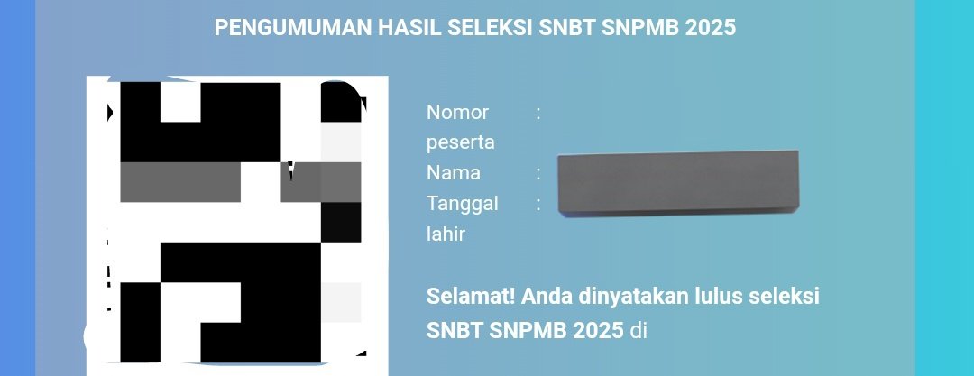 dengan rata rata skor yang ga nyampe 600 itu bisa dapet selamat, lolos pil 1 😭