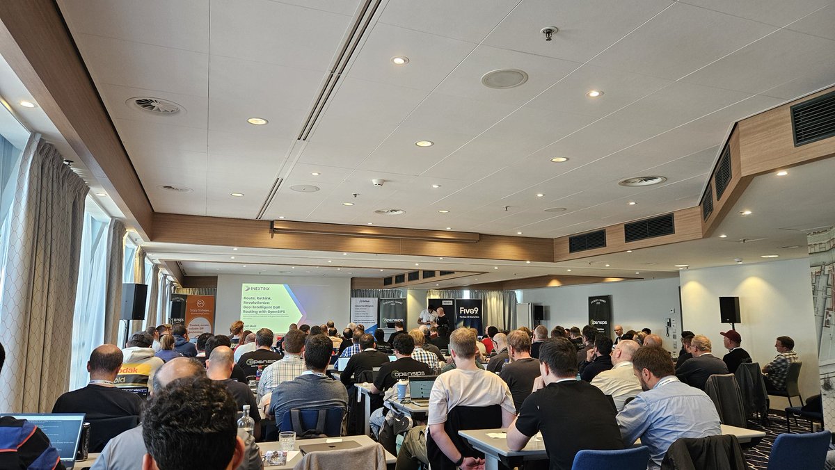 Liviu Chircu (@liviuchircu) on Twitter photo Arpit Modi, co-founder and CEO of <a href="/Inextrix/">Inextrix Technologies Pvt. Ltd.</a>, a software development and consulting company, with a talk on #GeoIntelligent call routing with <a href="/opensips/">OpenSIPS project</a>! #opensipssummit2025 Arpit Modi, co-founder and CEO of <a href="/Inextrix/">Inextrix Technologies Pvt. Ltd.</a>, a software development and consulting company, with a talk on #GeoIntelligent call routing with <a href="/opensips/">OpenSIPS project</a>! #opensipssummit2025
