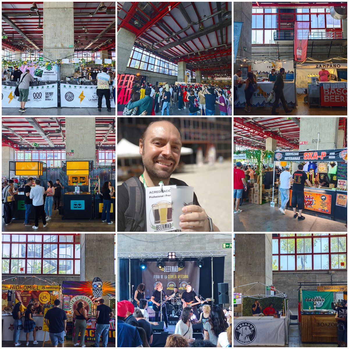 😎🌭🍻🎸🙌🏻🔝<a href="/Beermad_Madrid/">@beermad</a> #BeerMad #BeerMad11 #BeerMad25 #FeriaDeLaCervezaArtesanaDeMadrid en #PabellónDeCristal #Madrid. Amiguetes, #BuenRollo #Conciertos #Talleres #Catas #FoodTrucks #StreetFood +50 cerveceras... #Cerveza #Beer #BeerFestival #CervezaArtesanal #CraftBeer.