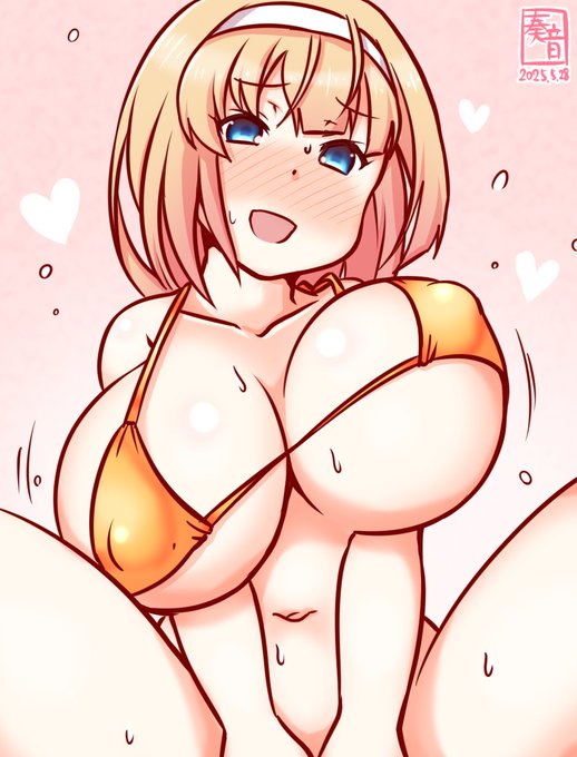 「仕っ方ないわね♪
 久しぶりに、ガチでやりますか!いくよ♥」

#艦これ版真剣お絵描き60分一本勝負_20250528
#ロドニー 