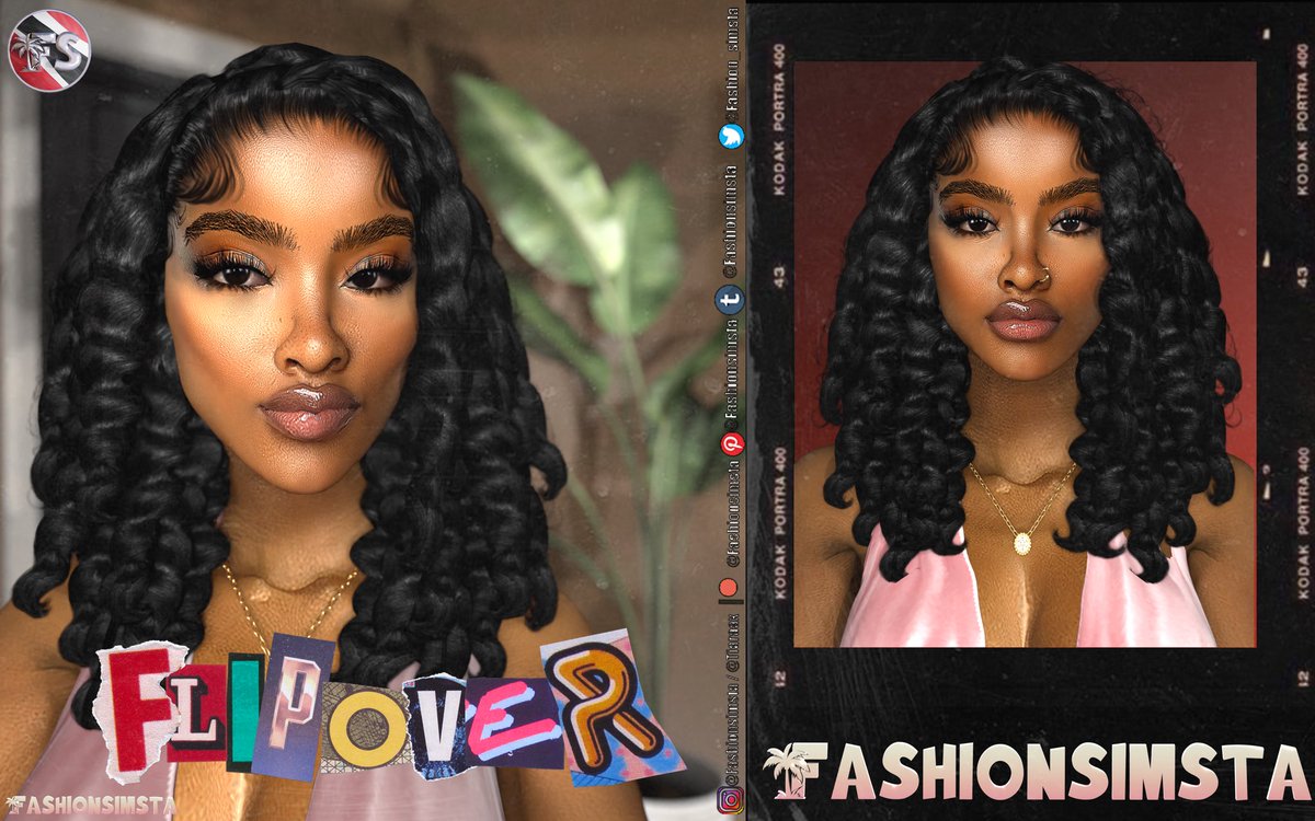 Twist out curly flip over out now ! 🤍