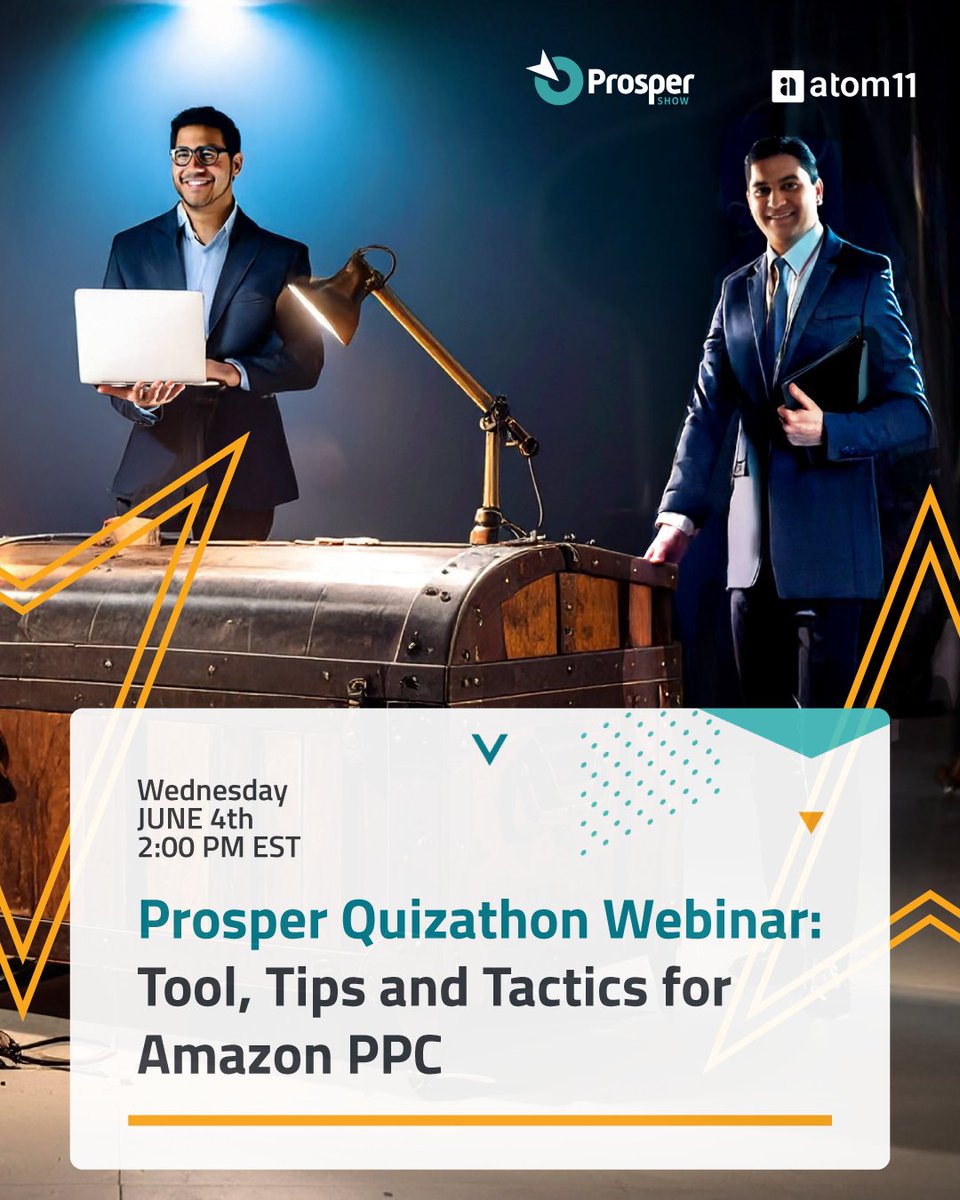 Join us for an interactive, fun webinar that tackles real-life challenges Amazon sellers face while growing their business using Amazon Ads.

Register to attend: hubs.ly/Q03pt3550