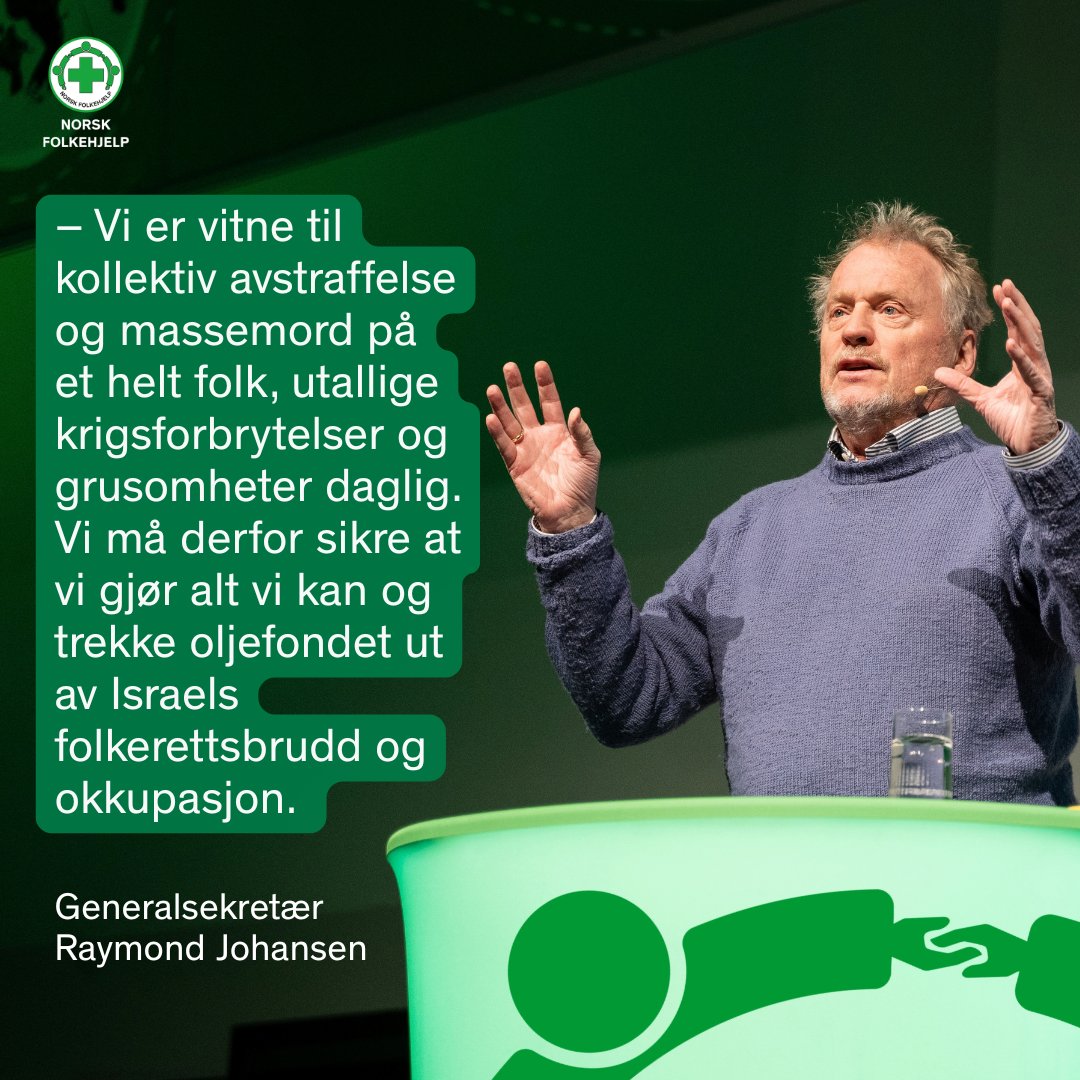 Finanskomiteen lar Oljefondet fortsette å investere i Israels ulovlige okkupasjon av Palestina 👇