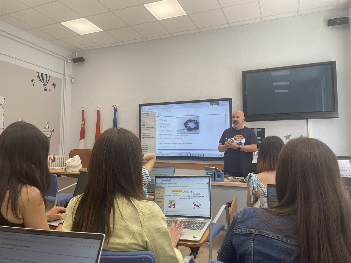 Seguimos con <a href="/geogebra/">GeoGebra</a> con Ruben Jimenez <a href="/ruben_jimenez/">Rubén Jiménez</a> en el <a href="/CFPIdiomas/">CFP IDIOMAS</a>