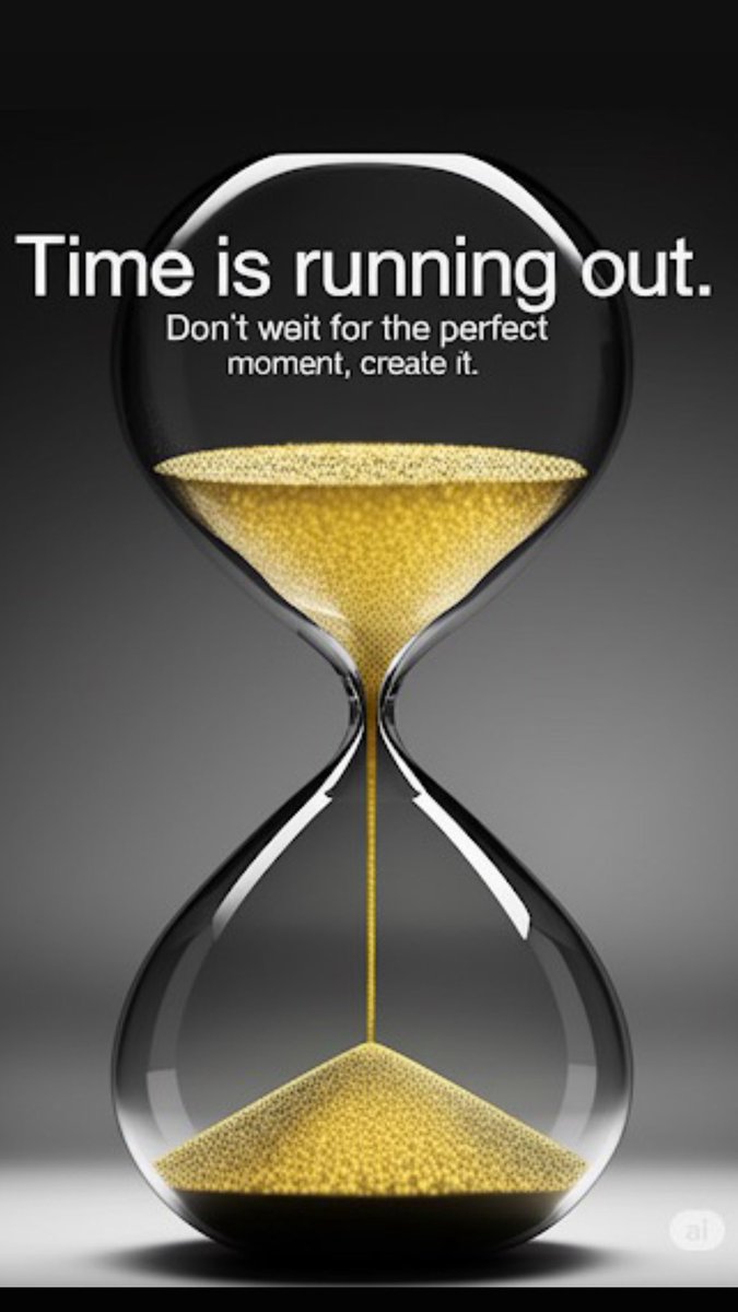 Time Is Running Out — Don’t Wait for the Perfect Moment. Create It.

We often hold back, waiting for the stars to align — the right connection, the right timing, the perfect plan. But here’s the truth:

The perfect moment isn’t coming. You have to create it.

#mentality
