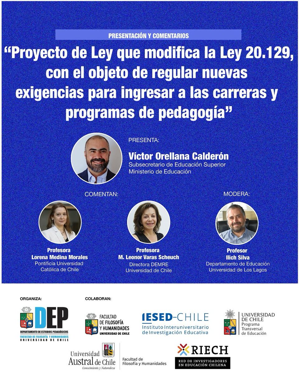 centrochic's tweet photo. La Dra. Lorena Medina, directora alterna del CHIC, participará del seminario ¿Quiénes educarán a las futuras generaciones?, organizado por la @filosofiauchile este jueves 29 de mayo.
Inscripciones: https://t.co/AQlfI1Sflv
#centrosanid https://t.co/sv36qE2JrP