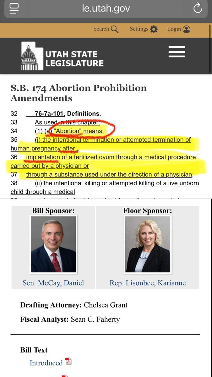 V4TVUtah's tweet photo. Did you know Utah”s “Trigger Bill” did NOT end abortion?  
Instead, it was an attempt to change the definition of when life begins. 
Don’t be deceived. Utah is actually trying to protect early abortions. https://t.co/CzmTP2cFJ2