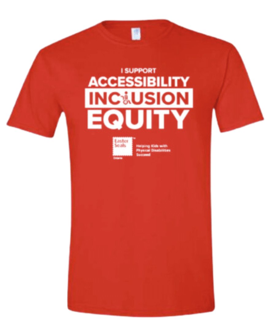 #RedShirtDay is more than just wearing red; it’s also about committing to removing physical, attitudinal, and systemic barriers to accessibility and inclusion in your school, workplace, or community.