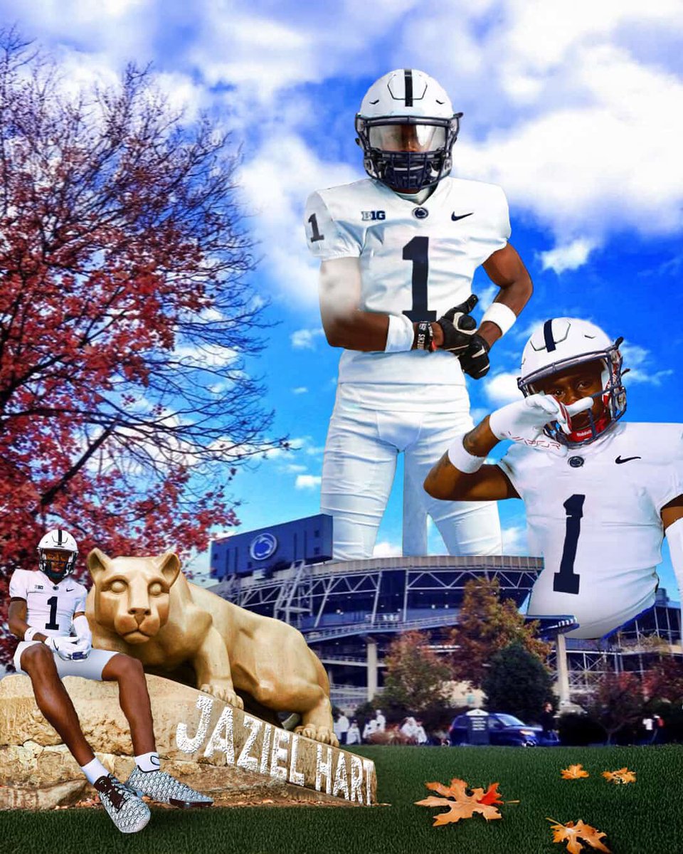 Jaziel Hart 2026 (@zielhart) on Twitter photo THANK YOU TOO EVERY COACH who has recruited me‼️💙
- After committing to the University of Penn State I have cancelled all my official visits except Penn State 🦁! <a href="/ChadSimmons_/">ChadSimmons</a> <a href="/SWiltfong_/">Steve Wiltfong</a> <a href="/Hayesfawcett3/">Hayes Fawcett</a> <a href="/RivalsRichie/">Richie O’Leary</a> <a href="/tyler_calvaruso/">Tyler Calvaruso</a> <a href="/BrianDohn247/">BrianDohn247</a> <a href="/CoachTerryPSU/">Terry M. Smith</a>
I hope all THANK YOU TOO EVERY COACH who has recruited me‼️💙
- After committing to the University of Penn State I have cancelled all my official visits except Penn State 🦁! <a href="/ChadSimmons_/">ChadSimmons</a> <a href="/SWiltfong_/">Steve Wiltfong</a> <a href="/Hayesfawcett3/">Hayes Fawcett</a> <a href="/RivalsRichie/">Richie O’Leary</a> <a href="/tyler_calvaruso/">Tyler Calvaruso</a> <a href="/BrianDohn247/">BrianDohn247</a> <a href="/CoachTerryPSU/">Terry M. Smith</a>
I hope all