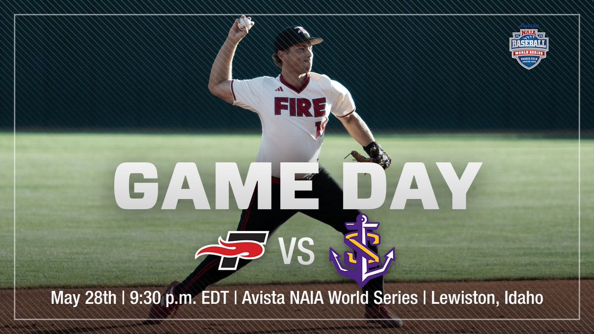 Southeastern Baseball (@seufirebaseball) on Twitter photo The Upset-Minded vs. the Undefeated!
🆚 #1 LSU-Shreveport Pilots
📍 Lewiston, Idaho | Harris Field
🔗 linktr.ee/seubaseball
#FuelTheFire🔥 #TheRightWaytoPlay #BattleForTheRedBanner #NAIABaseball #NAIABBWorldSeries <a href="/NAIAWorldSeries/">Avista NAIA World Series</a> <a href="/NAIABall/">NAIA Ball</a> <a href="/NAIA/">NAIA</a> <a href="/SunConference/">The Sun Conference</a> The Upset-Minded vs. the Undefeated!
🆚 #1 LSU-Shreveport Pilots
📍 Lewiston, Idaho | Harris Field
🔗 linktr.ee/seubaseball
#FuelTheFire🔥 #TheRightWaytoPlay #BattleForTheRedBanner #NAIABaseball #NAIABBWorldSeries <a href="/NAIAWorldSeries/">Avista NAIA World Series</a> <a href="/NAIABall/">NAIA Ball</a> <a href="/NAIA/">NAIA</a> <a href="/SunConference/">The Sun Conference</a>