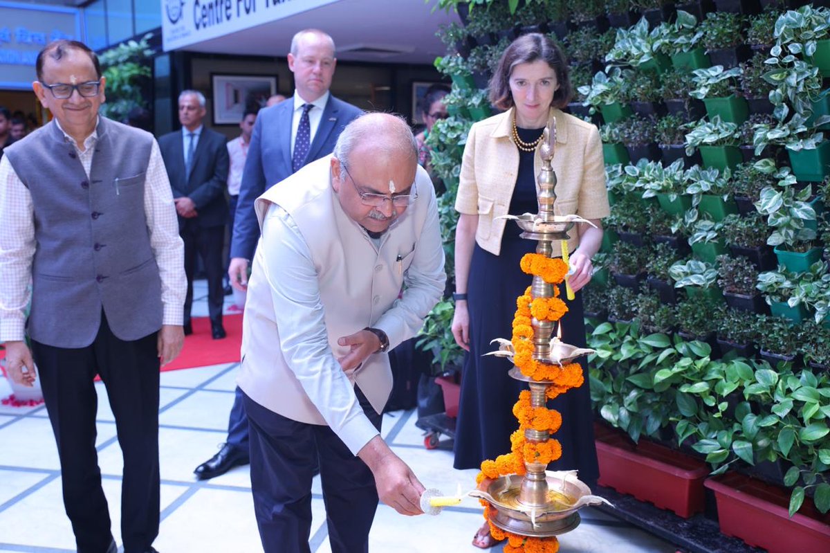 Income Tax India (@incometaxindia) on Twitter photo A delegation of eight senior officers from <a href="/HMRCgovuk/">HM Revenue & Customs</a>, London, is on a three-day official visit to India as part of a knowledge-sharing and collaboration initiative with CBDT.
The program was inaugurated today at the Centre for Taxation and Finance, New Delhi, by the Hon’ble A delegation of eight senior officers from <a href="/HMRCgovuk/">HM Revenue & Customs</a>, London, is on a three-day official visit to India as part of a knowledge-sharing and collaboration initiative with CBDT.
The program was inaugurated today at the Centre for Taxation and Finance, New Delhi, by the Hon’ble