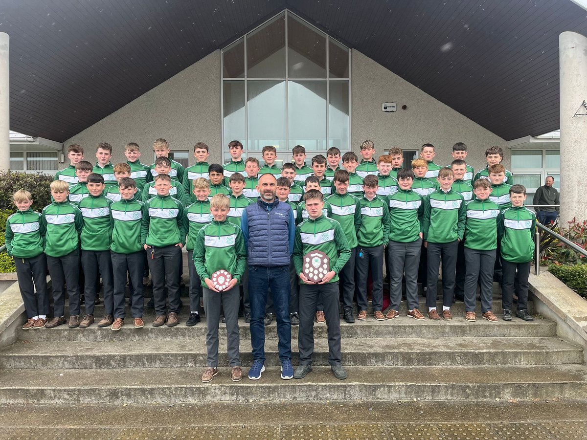 What a year for our 1st Year hurlers!
•Wexford Schools ‘A’ Final winners in Wexford Park
•Larry Browne Cup Leinster Champions

Massive thanks to Steve Neary and Eloping Ireland  for sponsoring our team tops—your generosity and support are truly appreciated.