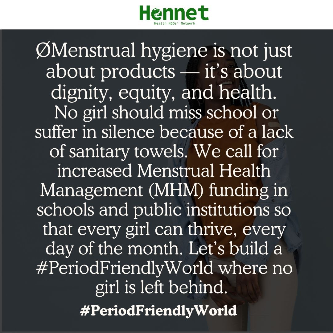 Legan⚕️ (@legan_certified) on Twitter photo Periods shouldn’t pause potential.
Every girl deserves safe, shame-free menstruation.
Let’s create equal spaces—every day of the month.
<a href="/HennetKenya/">Health NGOs Network (HENNET)</a> <a href="/AYARHEP_KENYA/">AYARHEP-KENYA</a> <a href="/ahfkenya/">AHF Kenya</a>
#PeriodFriendlyWorld
Challenge The Stigma
#PeriodFriendlyWorld Periods shouldn’t pause potential.
Every girl deserves safe, shame-free menstruation.
Let’s create equal spaces—every day of the month.
<a href="/HennetKenya/">Health NGOs Network (HENNET)</a> <a href="/AYARHEP_KENYA/">AYARHEP-KENYA</a> <a href="/ahfkenya/">AHF Kenya</a>
#PeriodFriendlyWorld
Challenge The Stigma
#PeriodFriendlyWorld