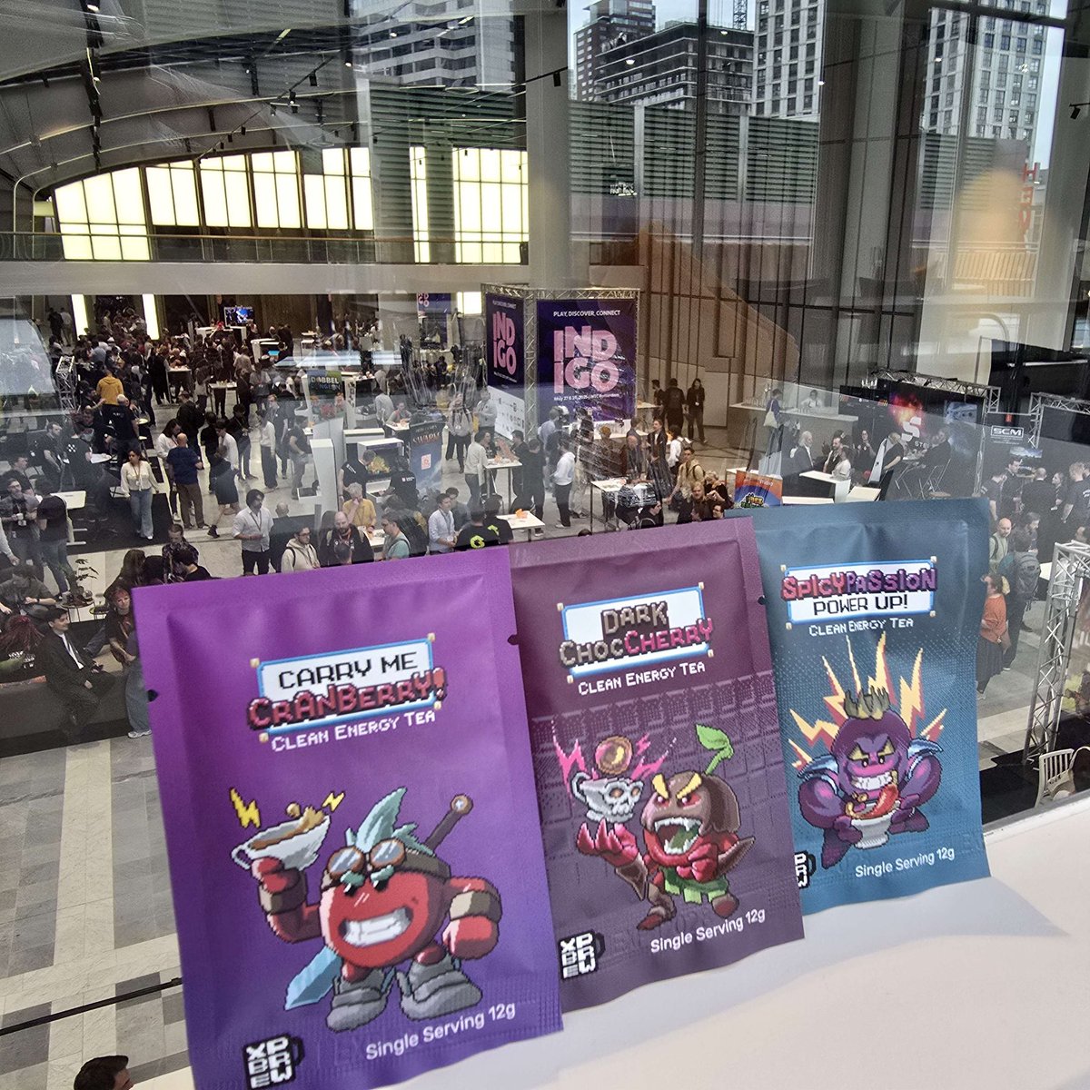 We might just be at Indigo 2025 with our free samples for anyone to try.. 👀

#xpbrew #energytea