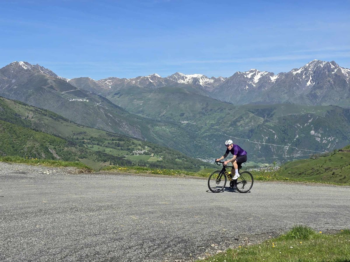 #pyrenees #cycling <a href="/FactorBikes/">Factor Bikes</a>