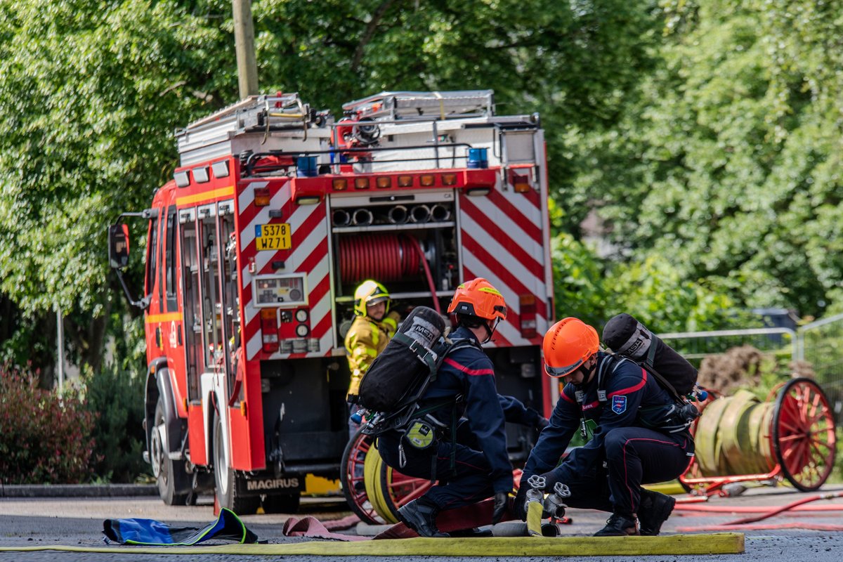 SDIS71's tweet image. #BrevetJSP | Épreuves finales du brevet des jeunes sapeurs-pompiers pour 102 #JSP au centre d'incendie et de secours de @VilledeMontceau !
🤞Bonne chance aux candidats pour le rattrapage et rdv le 14 juin pour la remise de diplômes !
📸 @NicolasTitre